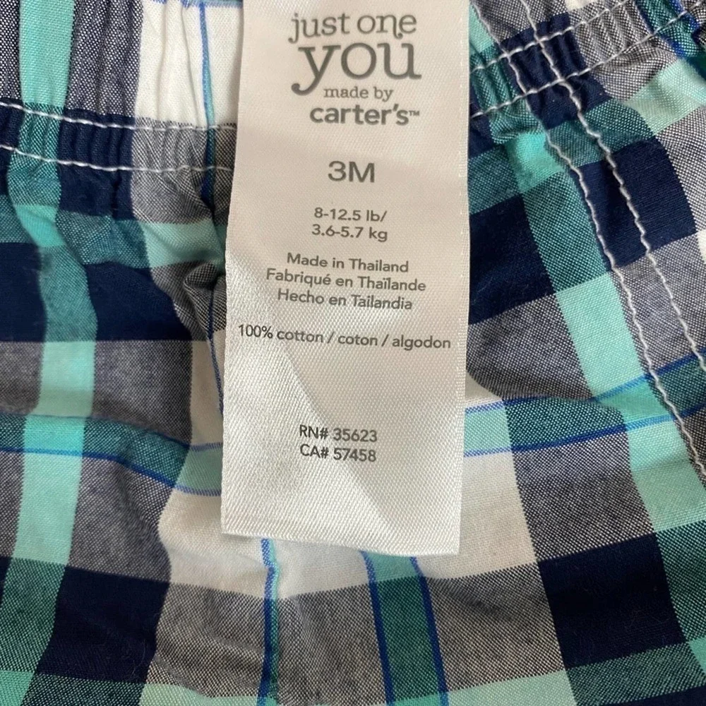 Carters Infant Two Piece Short Set Size 3M